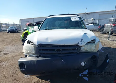 2003 Toyota Highlander Limited V6 z USA, uszkodzony, nr VIN JTEHF21A430104267